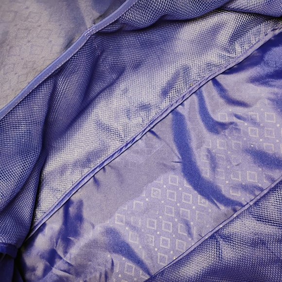 Vera Bradley Women's Blue Paisley Bag - Picture 7 of 10